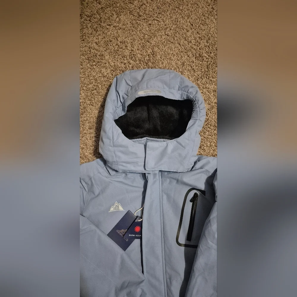 NWT MMOERDENG Kids Unisex Waterproof Ski/Snowboarding Winter Jacket Size 9/10 - Picture 13 of 13